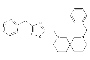 3-benzyl-5-[(2-benzyl-2,8-diazaspiro[5.5]undecan-8-yl)methyl]-1,2,4-oxadiazole