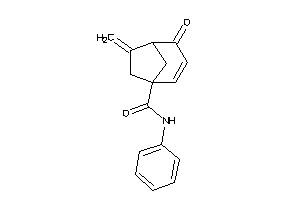 4-keto-6-methylene-N-phenyl-bicyclo[3.2.1]oct-2-ene-1-carboxamide