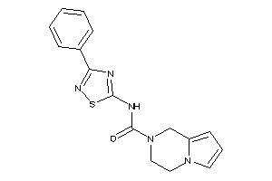 N-(3-phenyl-1,2,4-thiadiazol-5-yl)-3,4-dihydro-1H-pyrrolo[1,2-a]pyrazine-2-carboxamide
