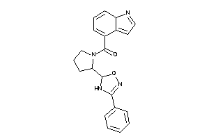 Image of 7aH-indol-4-yl-[2-(3-phenyl-4,5-dihydro-1,2,4-oxadiazol-5-yl)pyrrolidino]methanone