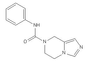 N-phenyl-6,8-dihydro-5H-imidazo[1,5-a]pyrazine-7-carboxamide