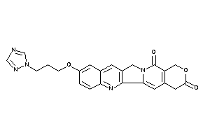 Image of 3-(1,2,4-triazol-1-yl)propoxyBLAHquinone