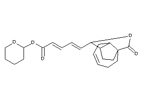 Image of 5-(ketoBLAHyl)penta-2,4-dienoic Acid Tetrahydropyran-2-yl Ester
