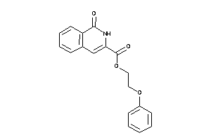 Image of 1-keto-2H-isoquinoline-3-carboxylic Acid 2-phenoxyethyl Ester