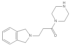 3-isoindolin-2-yl-1-piperazino-propan-1-one