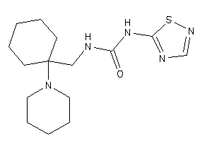 Image of 1-[(1-piperidinocyclohexyl)methyl]-3-(1,2,4-thiadiazol-5-yl)urea