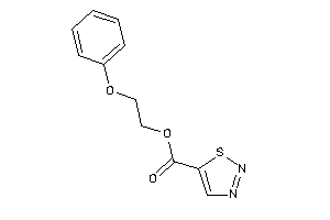 Thiadiazole-5-carboxylic Acid 2-phenoxyethyl Ester