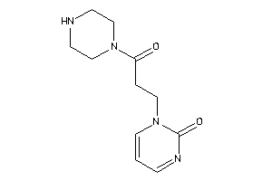 1-(3-keto-3-piperazino-propyl)pyrimidin-2-one