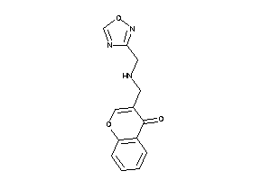 Image of 3-[(1,2,4-oxadiazol-3-ylmethylamino)methyl]chromone