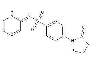 4-(2-ketopyrrolidino)-N-(1H-pyridin-2-ylidene)benzenesulfonamide