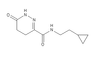 N-(2-cyclopropylethyl)-6-keto-4,5-dihydro-1H-pyridazine-3-carboxamide