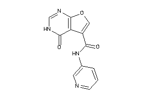 4-keto-N-(3-pyridyl)-3H-furo[2,3-d]pyrimidine-5-carboxamide
