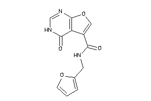 N-(2-furfuryl)-4-keto-3H-furo[2,3-d]pyrimidine-5-carboxamide