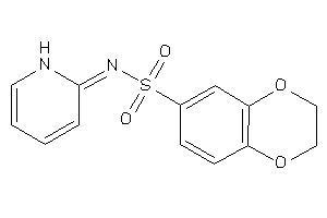 N-(1H-pyridin-2-ylidene)-2,3-dihydro-1,4-benzodioxine-6-sulfonamide