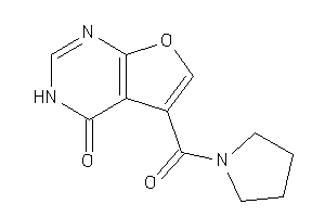 5-(pyrrolidine-1-carbonyl)-3H-furo[2,3-d]pyrimidin-4-one