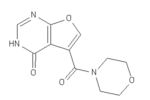 5-(morpholine-4-carbonyl)-3H-furo[2,3-d]pyrimidin-4-one