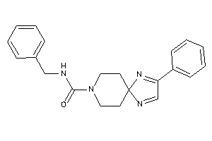 N-benzyl-2-phenyl-1,4,8-triazaspiro[4.5]deca-1,3-diene-8-carboxamide