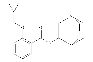 Image of 2-(cyclopropylmethoxy)-N-quinuclidin-3-yl-benzamide