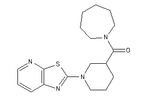 Image of Azepan-1-yl-(1-thiazolo[5,4-b]pyridin-2-yl-3-piperidyl)methanone