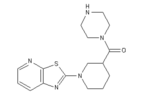 Image of Piperazino-(1-thiazolo[5,4-b]pyridin-2-yl-3-piperidyl)methanone