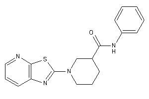 N-phenyl-1-thiazolo[5,4-b]pyridin-2-yl-nipecotamide
