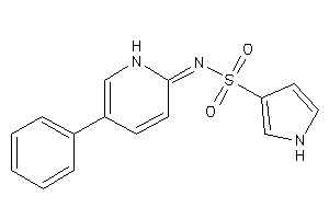 N-(5-phenyl-1H-pyridin-2-ylidene)-1H-pyrrole-3-sulfonamide