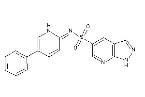 N-(5-phenyl-1H-pyridin-2-ylidene)-1H-pyrazolo[3,4-b]pyridine-5-sulfonamide