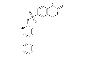 2-keto-N-(5-phenyl-1H-pyridin-2-ylidene)-3,4-dihydro-1H-quinoline-6-sulfonamide