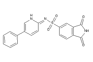 1,3-diketo-N-(5-phenyl-1H-pyridin-2-ylidene)isoindoline-5-sulfonamide