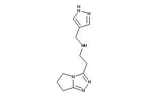 2-(6,7-dihydro-5H-pyrrolo[2,1-c][1,2,4]triazol-3-yl)ethyl-(1H-pyrazol-4-ylmethyl)amine