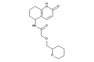 Image of N-(2-keto-5,6,7,8-tetrahydro-1H-quinolin-5-yl)-2-(tetrahydropyran-2-ylmethoxy)acetamide