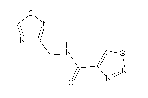 Image of N-(1,2,4-oxadiazol-3-ylmethyl)thiadiazole-4-carboxamide