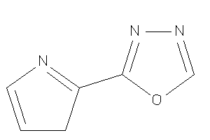 2-(3H-pyrrol-2-yl)-1,3,4-oxadiazole