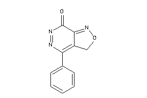 4-phenyl-3H-isoxazolo[3,4-d]pyridazin-7-one