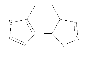 3a,4,5,8b-tetrahydro-1H-thieno[2,3-g]indazole