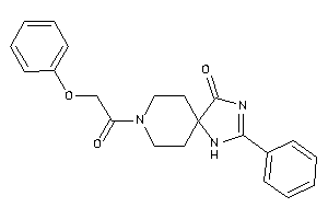 8-(2-phenoxyacetyl)-3-phenyl-2,4,8-triazaspiro[4.5]dec-2-en-1-one