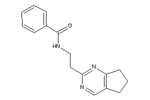 N-[2-(6,7-dihydro-5H-cyclopenta[d]pyrimidin-2-yl)ethyl]benzamide