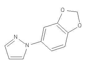 1-(1,3-benzodioxol-5-yl)pyrazole