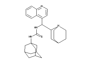 Image of 1-(1-adamantyl)-3-[4-quinolyl(quinuclidin-2-yl)methyl]thiourea