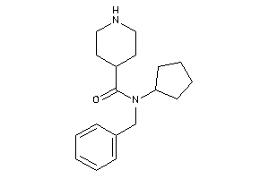 N-benzyl-N-cyclopentyl-isonipecotamide