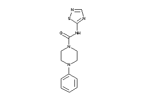 Image of 4-phenyl-N-(1,2,4-thiadiazol-5-yl)piperazine-1-carboxamide