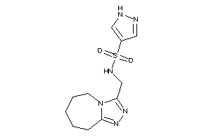 Image of N-(6,7,8,9-tetrahydro-5H-[1,2,4]triazolo[4,3-a]azepin-3-ylmethyl)-1H-pyrazole-4-sulfonamide