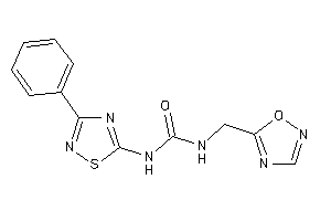 Image of 1-(1,2,4-oxadiazol-5-ylmethyl)-3-(3-phenyl-1,2,4-thiadiazol-5-yl)urea
