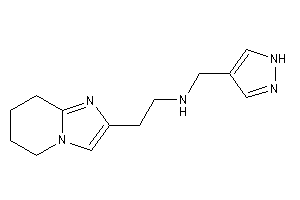 1H-pyrazol-4-ylmethyl-[2-(5,6,7,8-tetrahydroimidazo[1,2-a]pyridin-2-yl)ethyl]amine