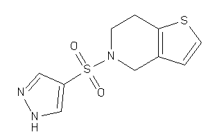 5-(1H-pyrazol-4-ylsulfonyl)-6,7-dihydro-4H-thieno[3,2-c]pyridine