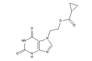 Cyclopropanecarboxylic Acid 2-(2,6-diketo-3H-purin-7-yl)ethyl Ester