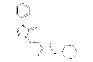 N-(cyclohexylmethyl)-3-(2-keto-3-phenyl-4-imidazolin-1-yl)propionamide