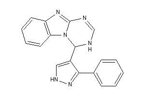 4-(3-phenyl-1H-pyrazol-4-yl)-3,4-dihydro-[1,3,5]triazino[1,2-a]benzimidazole