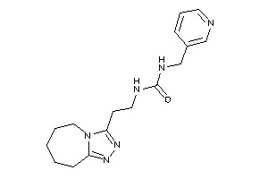 1-(3-pyridylmethyl)-3-[2-(6,7,8,9-tetrahydro-5H-[1,2,4]triazolo[4,3-a]azepin-3-yl)ethyl]urea