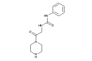 1-(2-keto-2-piperazino-ethyl)-3-phenyl-urea